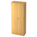 Aktenschrank SIGNA K 6200 SG in heller Buche-Optik mit zwei Türen und einem Schloss von hjh OFFICE PRO