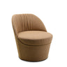 Beiger Loungesessel Urban Athen 5.0 mit strukturiertem Bouclé-Bezug und gerundeter Form von Topstar